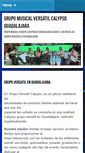 Mobile Screenshot of grupoversatilcalypso.com