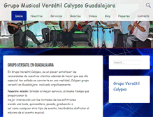 Tablet Screenshot of grupoversatilcalypso.com